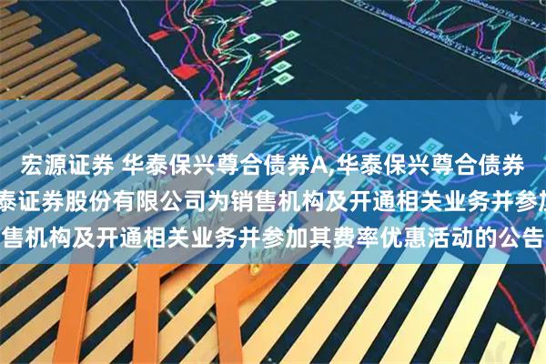 宏源证券 华泰保兴尊合债券A,华泰保兴尊合债券C: 关于旗下基金增加华泰证券股份有限公司为销售机构及开通相关业务并参加其费率优惠活动的公告